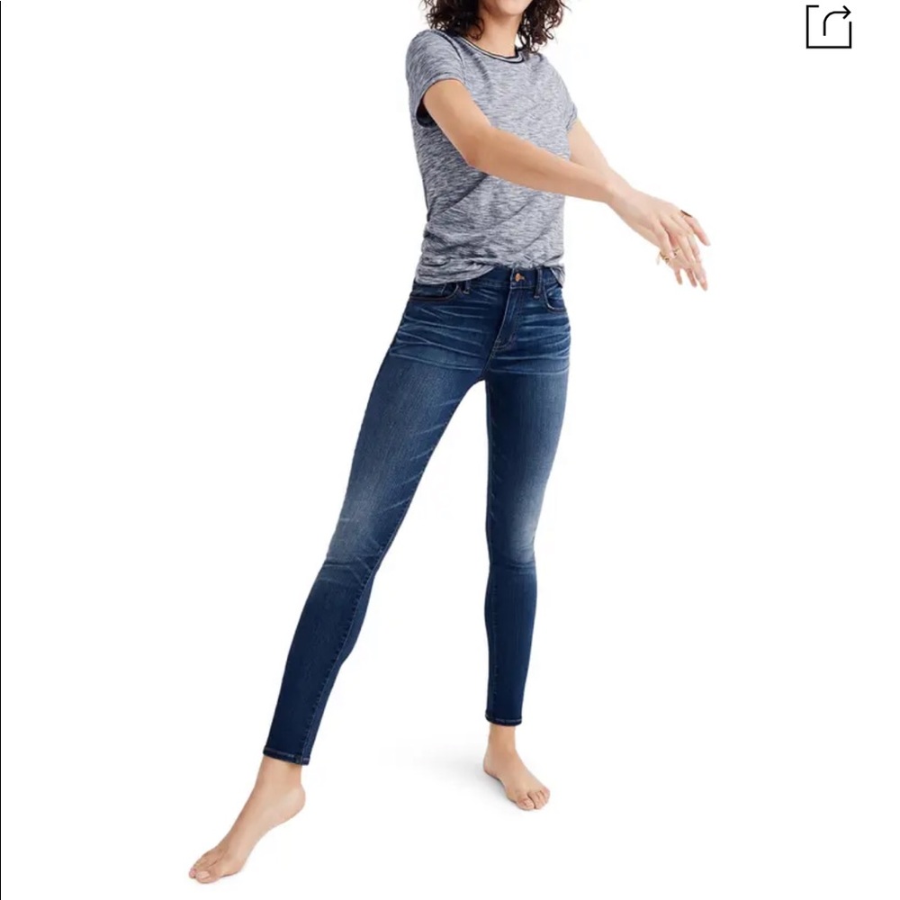 Madewell Roadtripper Mid Rise Skinny Jeans